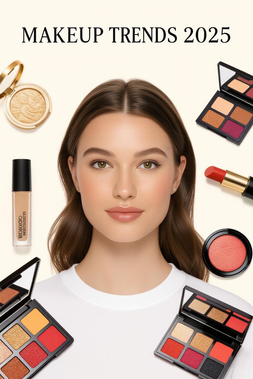 ترندهای آرایشی ۲۰۲۵: از میکاپ مینیمال تا رنگ‌های جسورانه