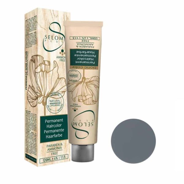 رنگ مو بدون آمونیاک سلوم شماره 11-0 حجم 120 میل رنگ واریاسیون دودی