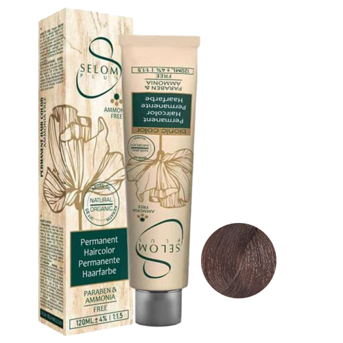 رنگ مو بدون آمونیاک سلوم شماره 31-6 حجم 120 میل رنگ بلوند بژ تیره